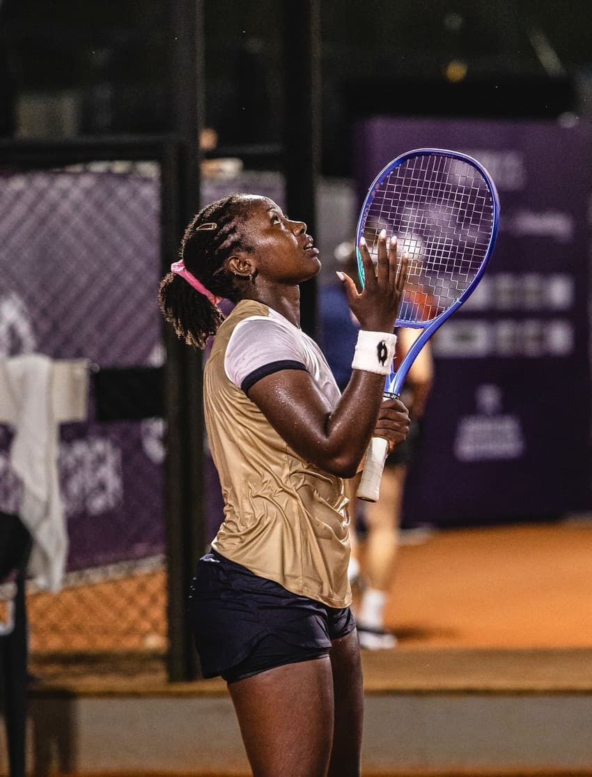 Sada Nahimana, de Burundi, no Rio Ladies Open (Foto: Felipe Figueiredo/Divulgação)