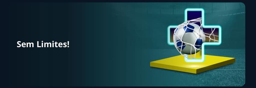 Captura de tela com o banner da promoção Sem Limites da Novibet.