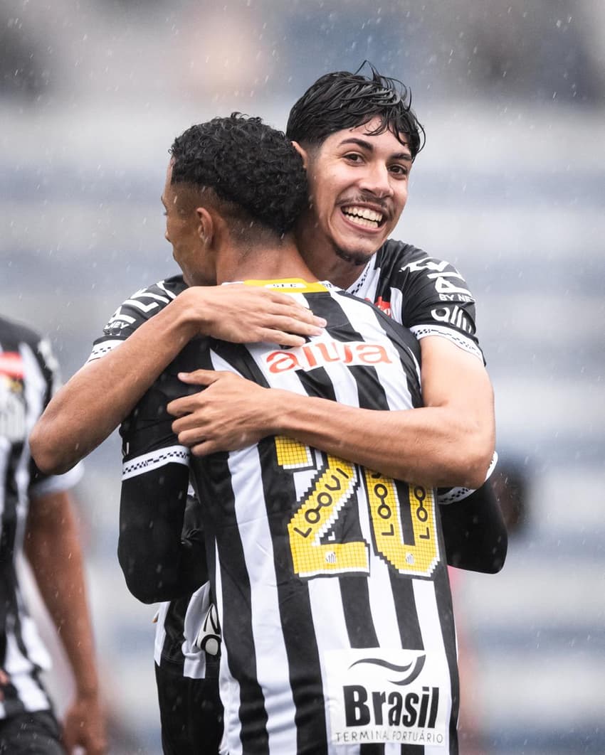 O Santos está na semifinal do Campeonato Paulista Sub-20. (Foto: Abner Dourado/ Santos FC)