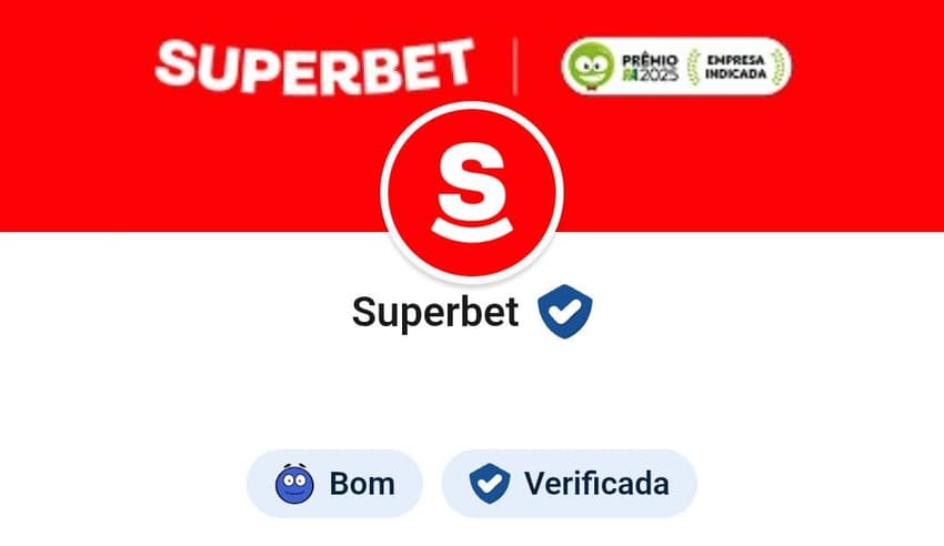 Captura de tela Superbet é confiável no Reclame Aqui