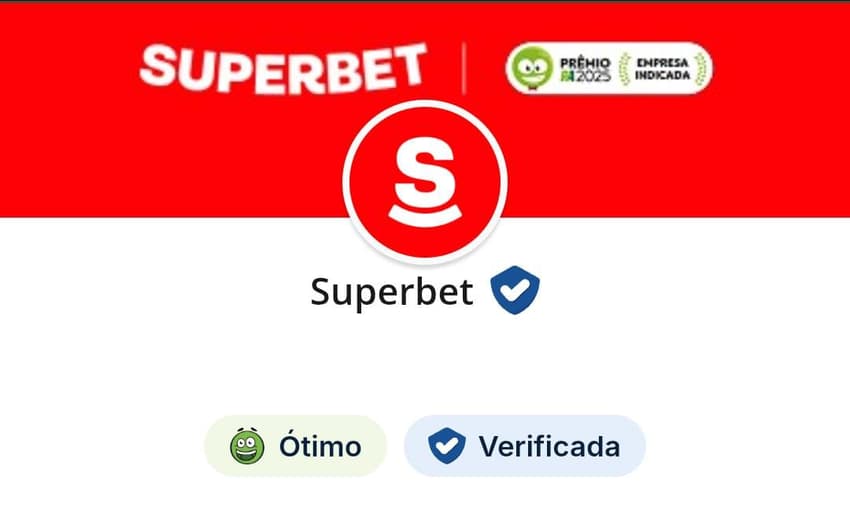 Captura de tela Superbet é confiável no Reclame Aqui.