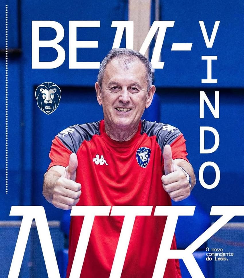 Rio Claro anuncia chegada de <strong>Slobodan Nikolic</strong> (Foto: Reprodução Instagram)