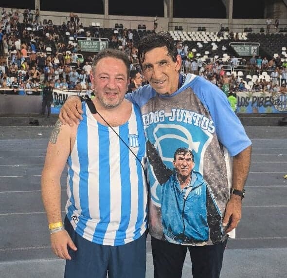 Torcedor do Racing (Foto: Arquivo pessoal)