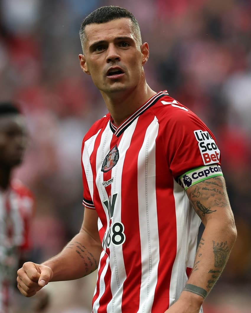 Granit Xhaka tem sido o principal nome do Sunderland na Premier League (Foto: Divulgação/Sunderland)