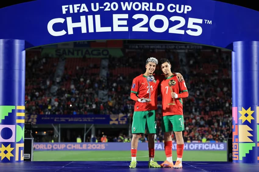 Zabiri e Maamma foram protagonistas do título do Marrocos no Mundial Sub-20 