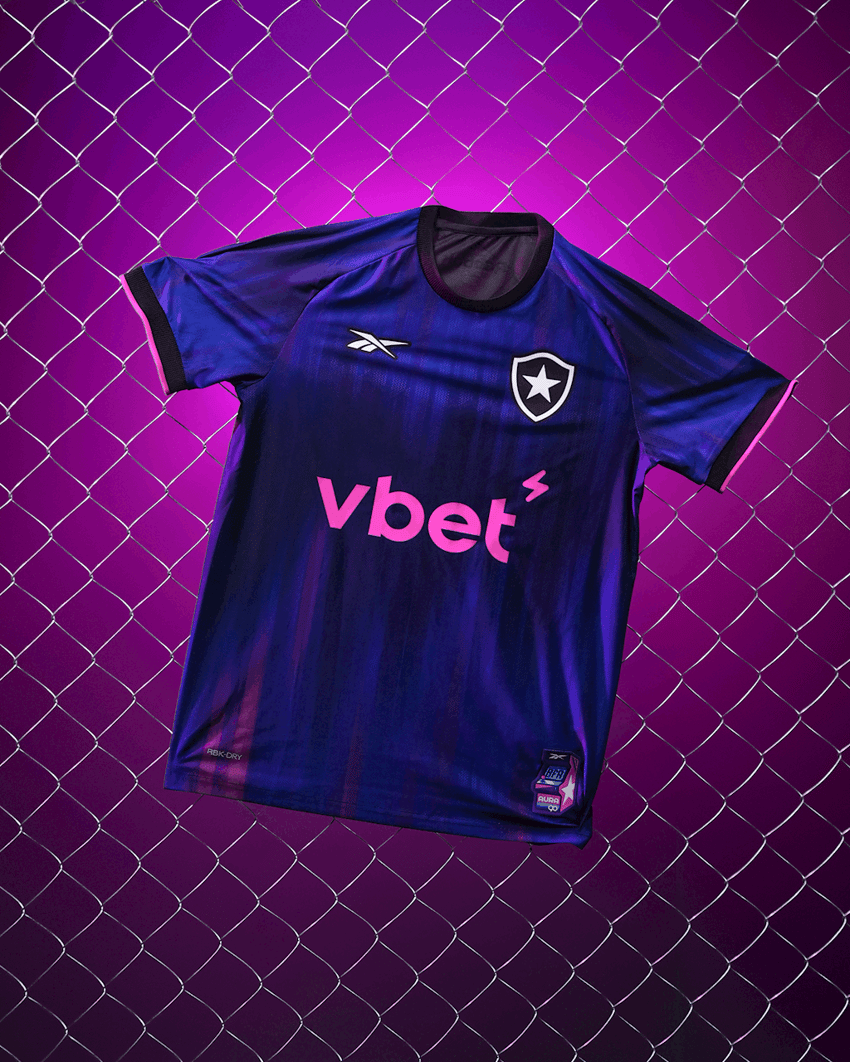 Novo uniforme V do Botafogo (Foto: Divulgação/Botafogo)