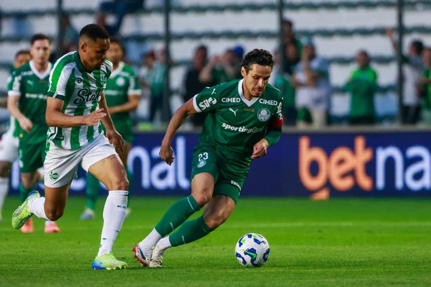 Palmeiras superou o Juventude e reassumiu a liderança do Brasileirão (Foto: Luiz Erbes/AGIF)