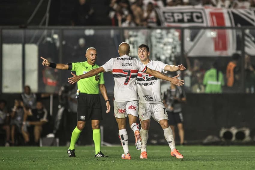 Wilton Pereira Sampaio drante Vasco x São Paulo em São Januário (Foto: Thiego Mattos/Pera Photo Press/Gazeta Press)