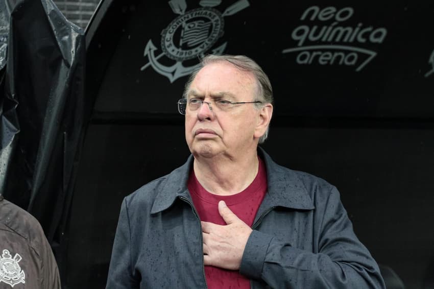 Osmar Stabile, presidente do Corinthians (Peter Leone/O Fotografico/Gazeta Press)