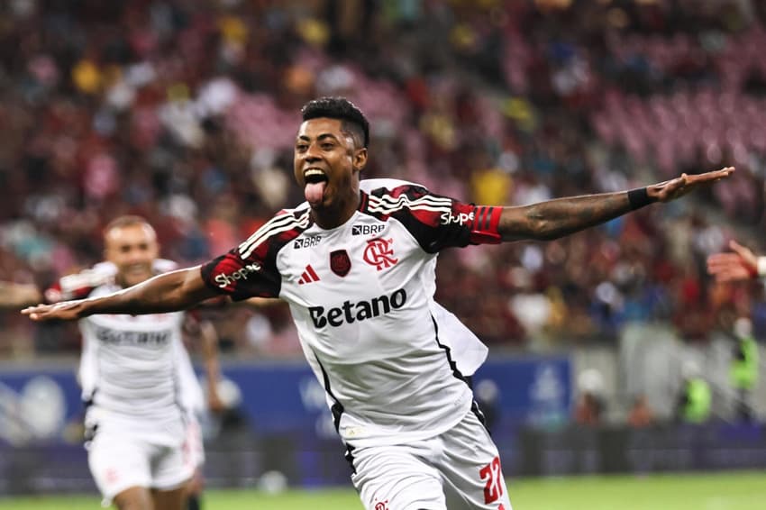 Bruno Henrique marcou um dos gols do Flamengo (Foto: Milena Ferreira/MyPhoto Press/Gazeta Press)