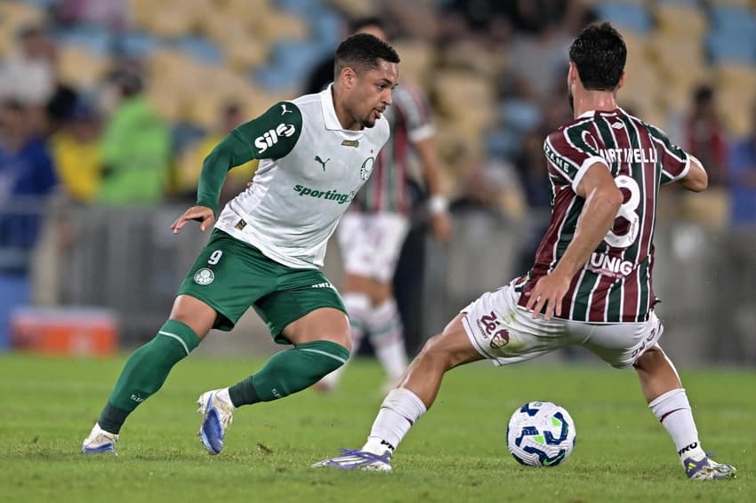 Palmeiras e Fluminense se enfrentaram no Maracanã (Foto:(Foto: André Fabiano/Código 19/Gazeta Press)