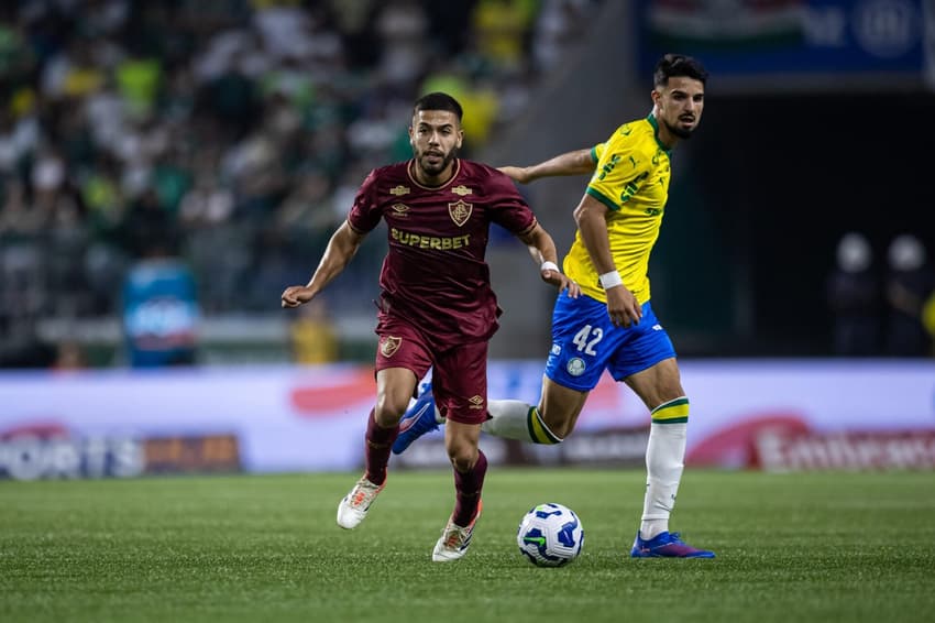Fluminense e Palmeiras ficaram no empate em 0 a 0 (Foto: Jhony Inacio/Agência Enquadrar/Gazeta Press)
