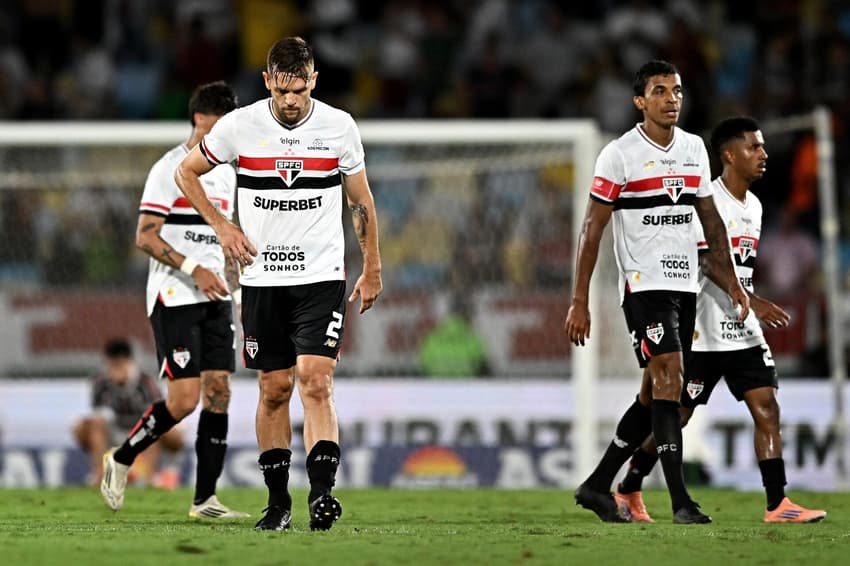 São Paulo sofreu derrota dramática (Foto: AndrÃ© Fabiano/CÃ³digo 19/Gazeta Press)