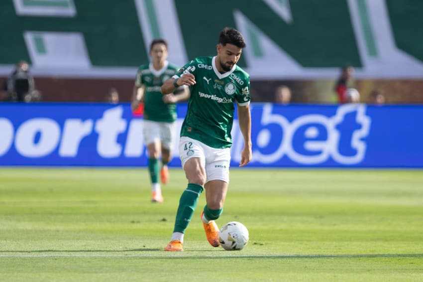 Flaco López durante partida entre Palmeiras e Flamengo, pela decisão da Libertadores (Foto: Crizam FranÃ§a/Photo Premium/Gazeta Press) <br><br>Photo Premium/Photo Premium