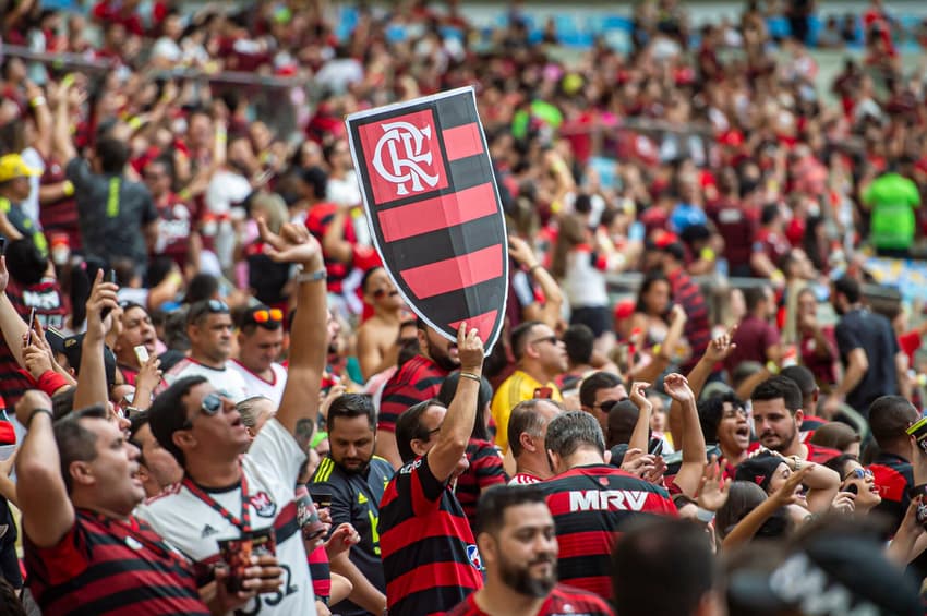 Torcida do Flamengo no Maracanã em 2019 (Foto: Marcelo Cortes/Flamengo)