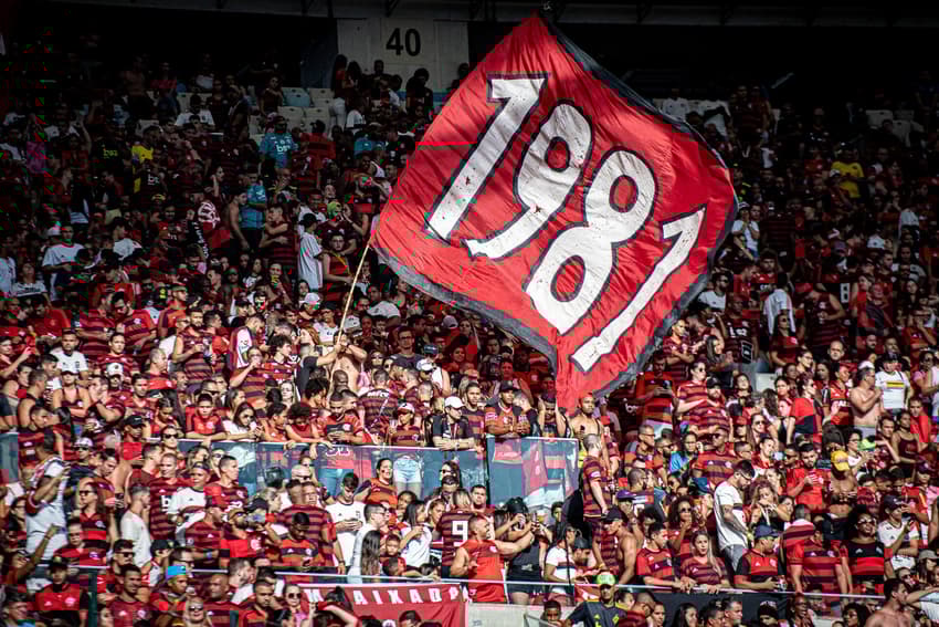 Torcida do Flamengo no Maracanã em 2019 (Foto: Marcelo Cortes/Flamengo)