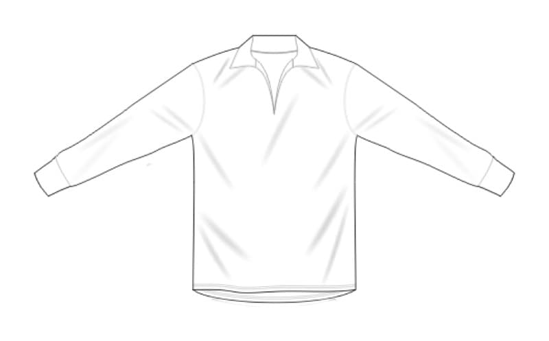 A primeira camisa do Internacional era inteiramente branca, símbolo dos primeiros passos do clube antes da adoção do vermelho como cor principal.