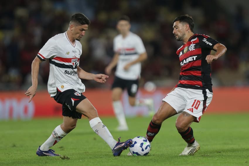 Flamengo 2 x 0 São Paulo no 1º turno do Brasileirão (Foto: Gilvan de Souza/Flamengo)