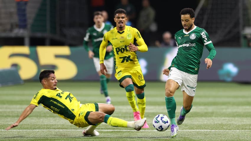 Palmeiras x Mirassol no 1º turno do Campeonato Brasileiro (Foto: Cesar Greco/Palmeiras/by Canon)
