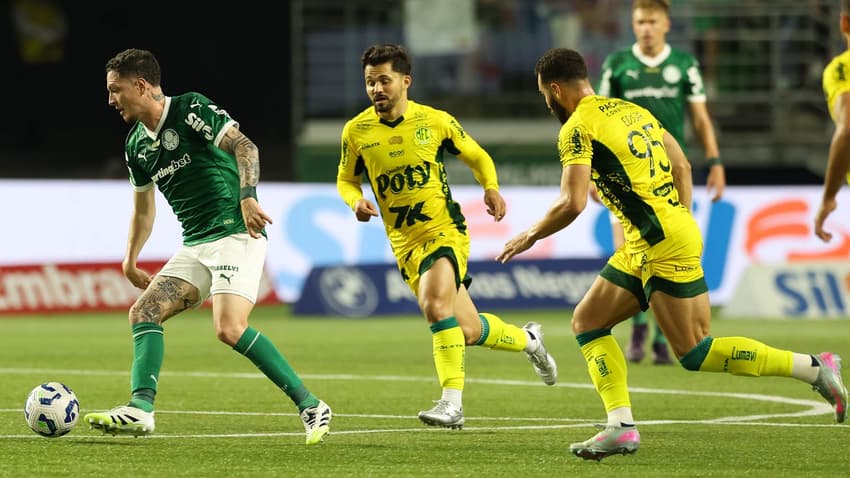 Palmeiras x Mirassol no 1º turno do Campeonato Brasileiro (Foto: Cesar Greco/Palmeiras/by Canon)