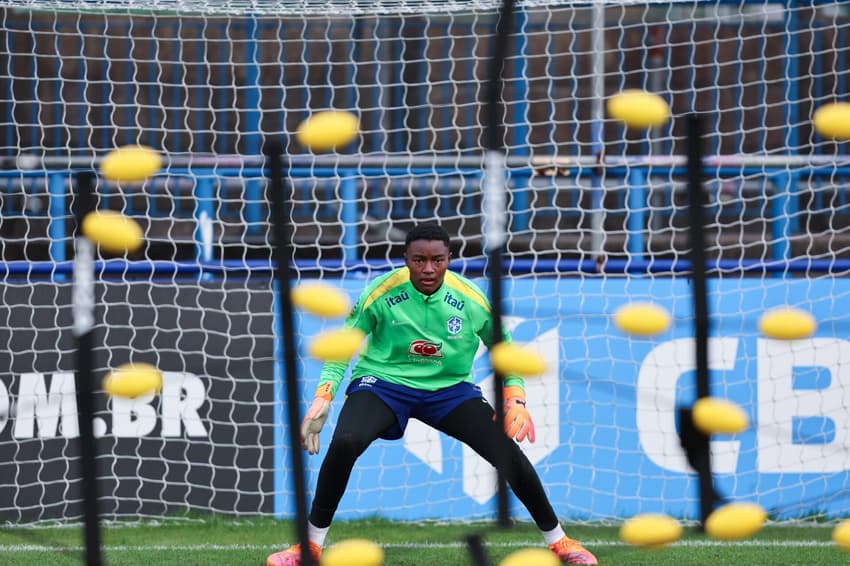 Brasil contará com Thaís Lima, goleira que defendeu as seleções de base de Portugal. (Foto: Lívia Villas Boas / CBF)