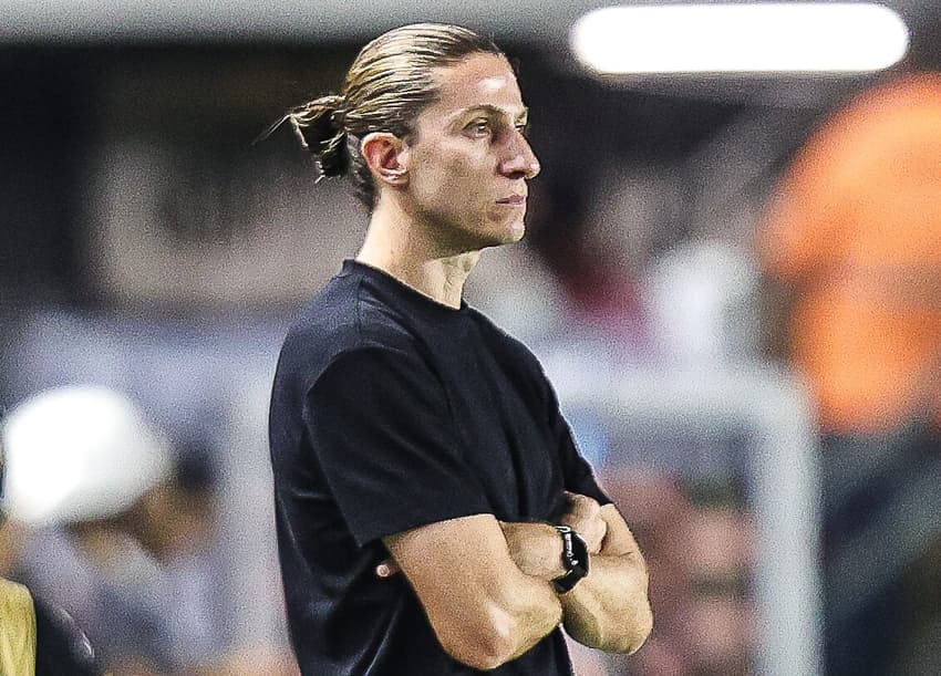 Filipe Luís em São Paulo x Flamengo (Foto: Gilvan de Souza/Flamengo)