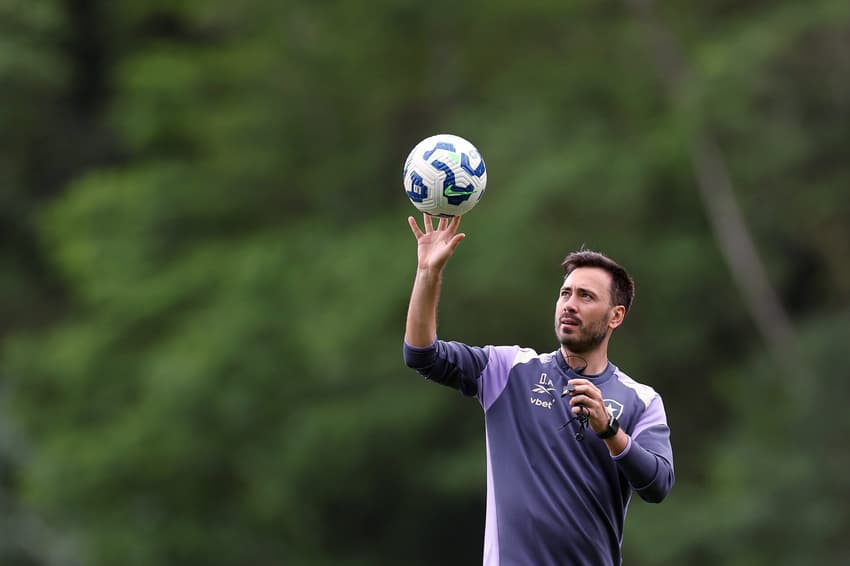 Davide Ancelotti é o técnico do Botafogo (Foto: Vítor Silva/Botafogo)