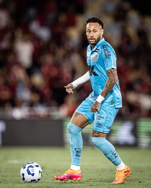 Neymar acumula 25 jogos pelo Santos desde o retorno à Baixada Santista. (Foto: Raul Baretta/ Santos FC)