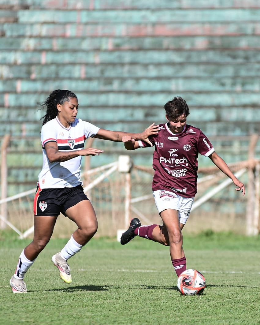 São Paulo e Ferroviária fizeram final do Paulistão Feminino sub-20. (Foto: Rafael Zocco / Ferroviária)