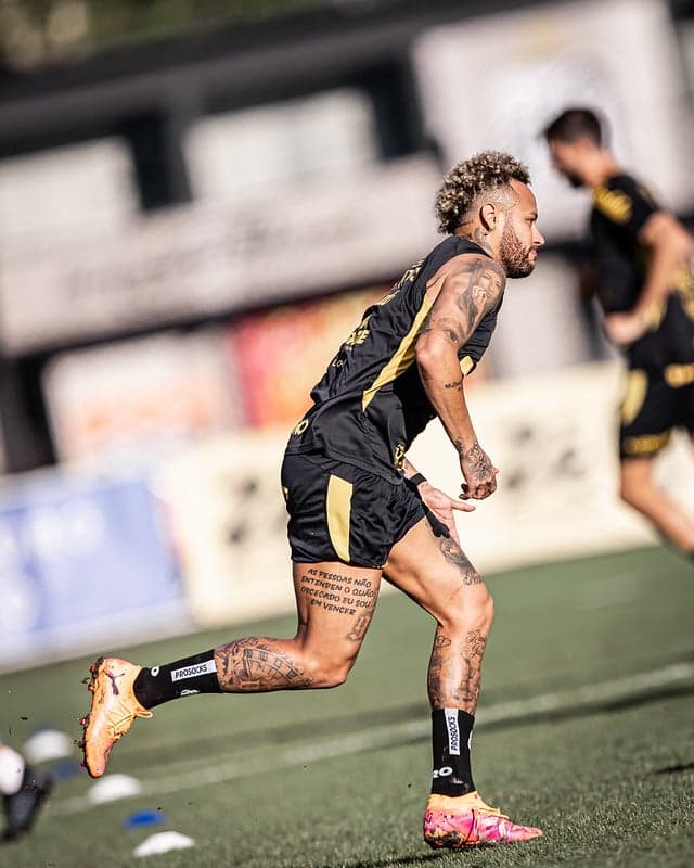 Neymar Jr. deverá ser titular do Santos no duelo contra o Mirassol. (Foto: Raul Baretta/ Santos FC)