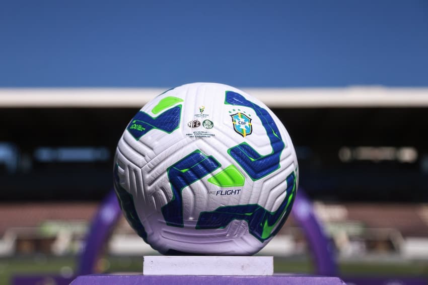 Bola da partida entre Ferroviária e Palmeiras pela final da Copa do Brasil Feminina. (Foto: Staff Images Woman/CBF)