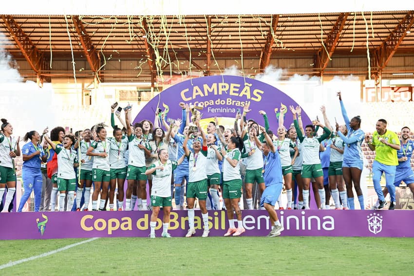 Palmeiras conquista Copa do Brasil Feminina 2025. (Foto: Rebeca Reis/Staff Images Woman/CBF)