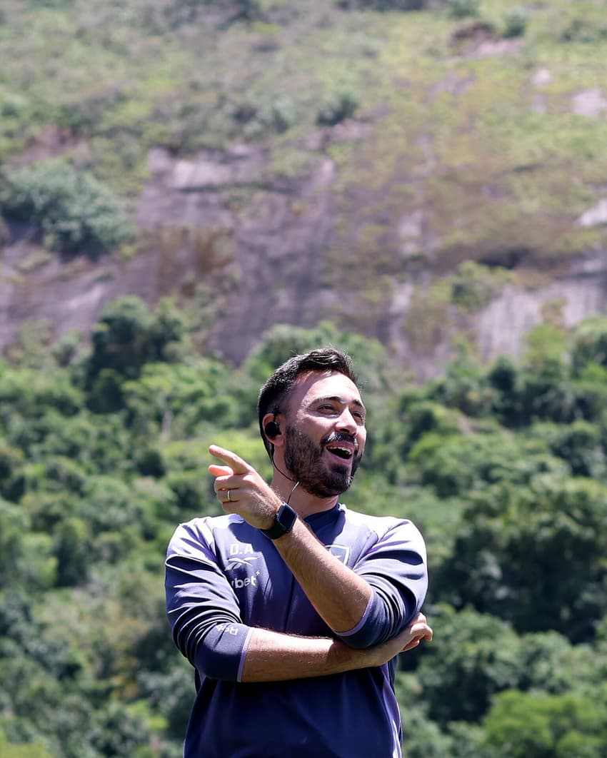Davide Ancelotti é o técnico do Botafogo (Foto: Vítor Silva/Botafogo)