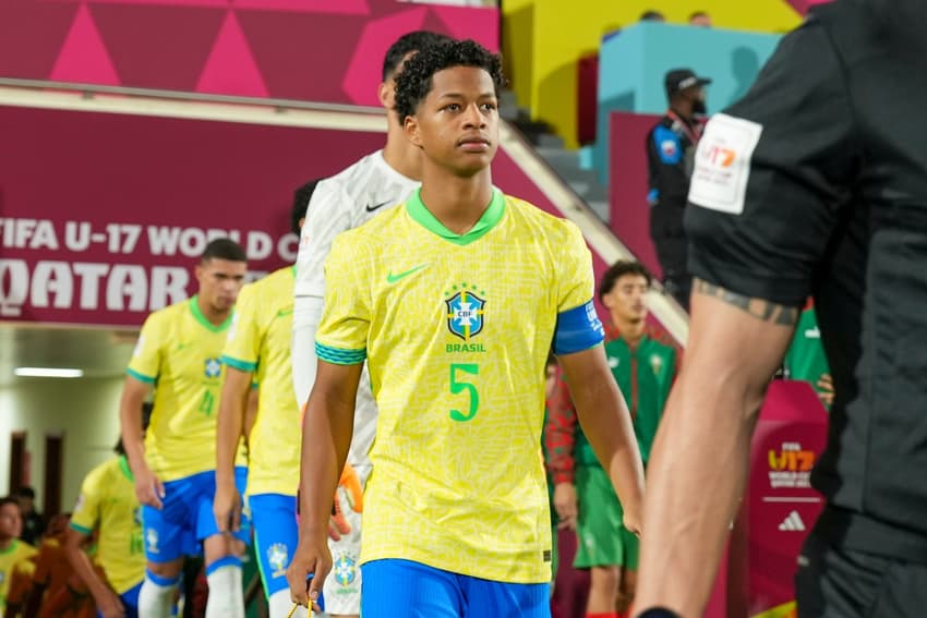 Zé Lucas, um dos líderes do Brasil (Foto: Nelson Terme/CBF)