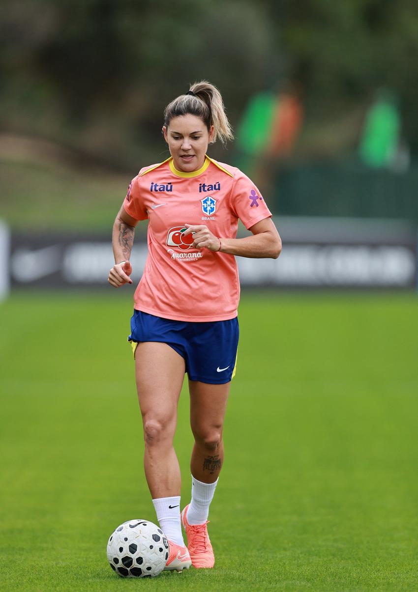 Gabi Zanotti é uma das novidades na convocação. (Foto: Lívia Villas Boas/ CBF)