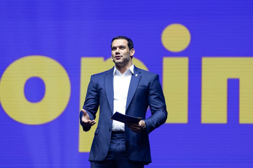 Samir Xaud, presidente da CBF (Foto: Jhony Inácio/Ag. Paulistão)