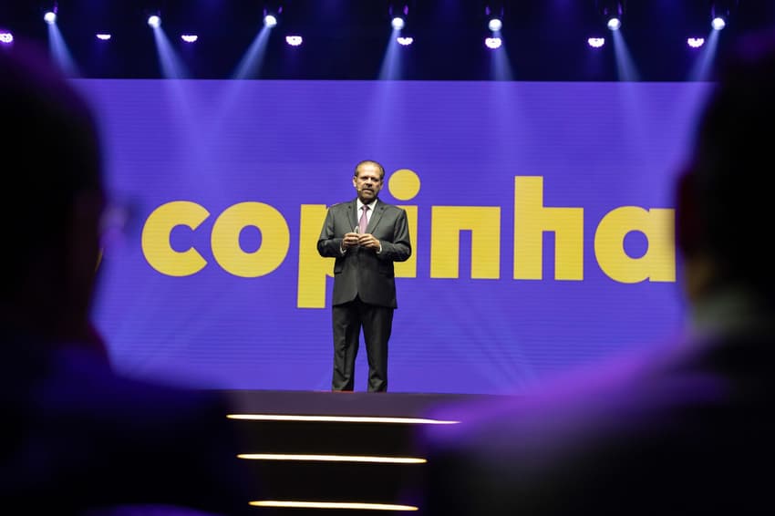Reinaldo Carneiro Bastos, presidente da Federação Paulista de Futebol (Foto: Jhony Inácio/Ag. Paulistão)