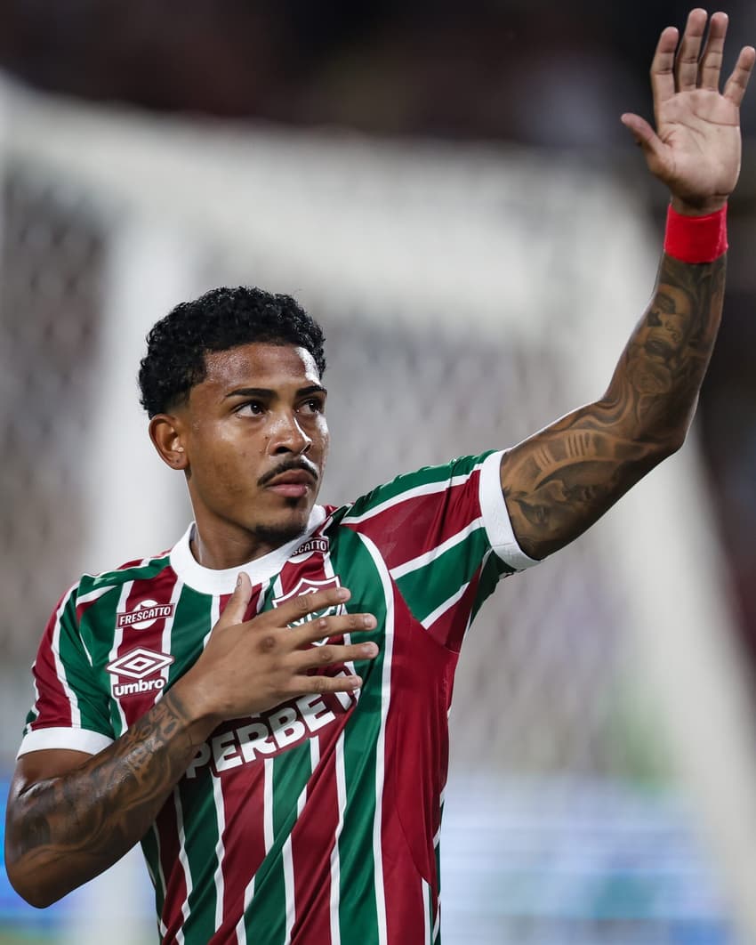 John Kennedy comemora gol pelo Fluminense (Foto: Marcelo Gonçalves/ Fluminense)