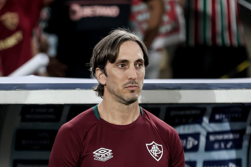 Zubeldía em Fluminense x São Paulo (Lucas Merçon/ Fluminense FC)