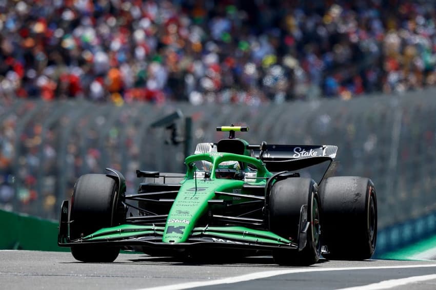 Gabriel Bortoleto no GP de São Paulo de F1 (Foto: Miguel Schincariol/ AFP)