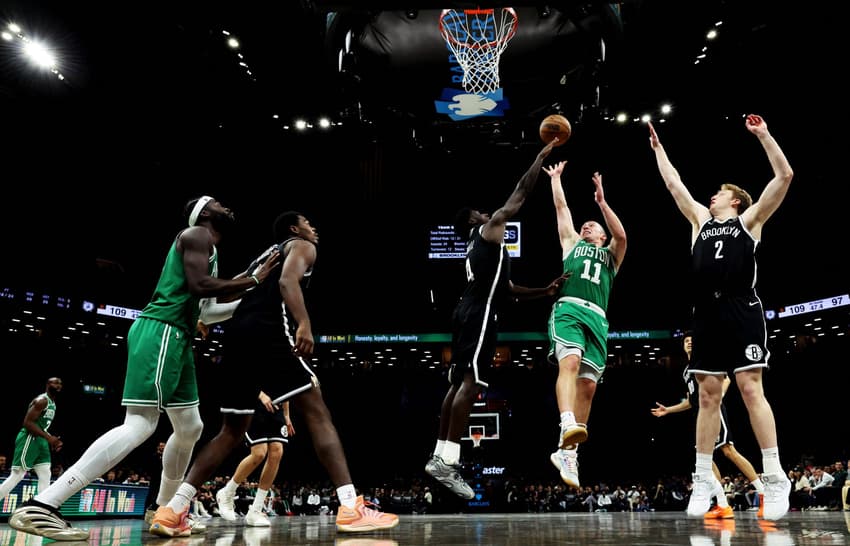 Brooklyn Nets x Boston Celtics (Foto: AL BELLO / GETTY IMAGES NORTH AMERICA / Getty Images via AFP)