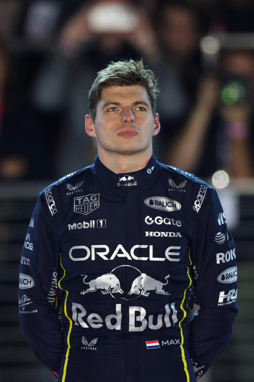 Max Verstappen foi o campeão do GP de Las Vegas (Foto: Patrick T. Fallon / AFP)