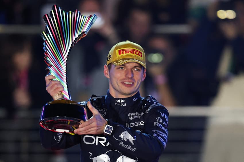 Max Verstappen foi o campeão do GP de Las Vegas (Foto: Patrick T. Fallon / AFP)