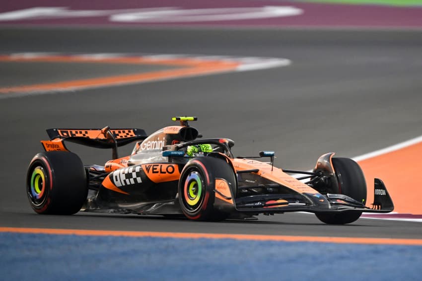 Lando Norris no GP do Catar de F1 (Foto: Mahmud Hams / AFP)