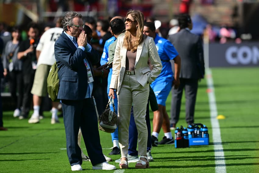 Leila Pereira Palmeiras Flamengo Lima Libertadores