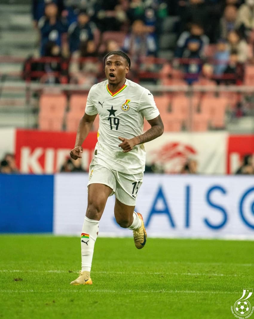 Abu Francis, jogador do Toulouse e da seleção de Gana (FotoReproduçãoXGhanaBlackstars)