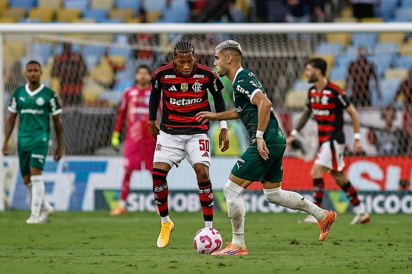 Flamengo e Palmeiras decidem a final da Libertadores de 2025 (Foto: Mauro Silva/Prime Fotografias/MyPhoto Press/Gazeta Press)