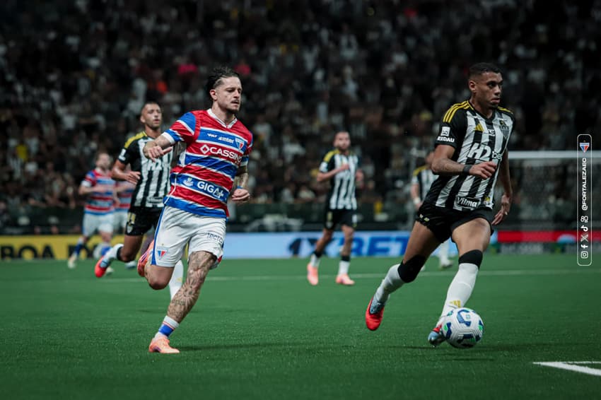 Partida entre Atlético-MG e Fortaleza, pelo Brasileirão (Foto: Mateus Lotif/Fortaleza EC)