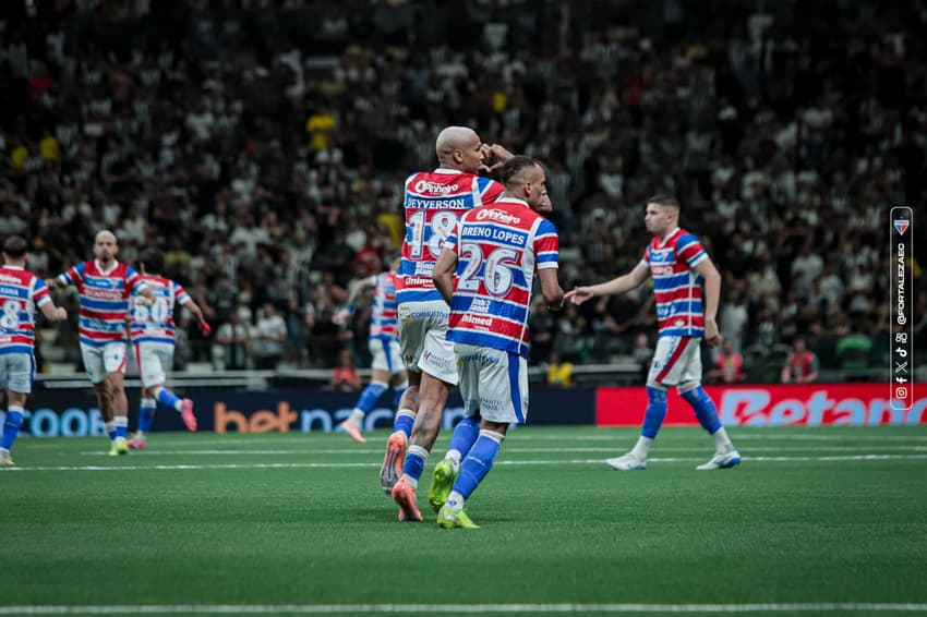 Partida entre Atlético-MG e Fortaleza, pelo Brasileirão (Foto: Mateus Lotif/Fortaleza EC)
