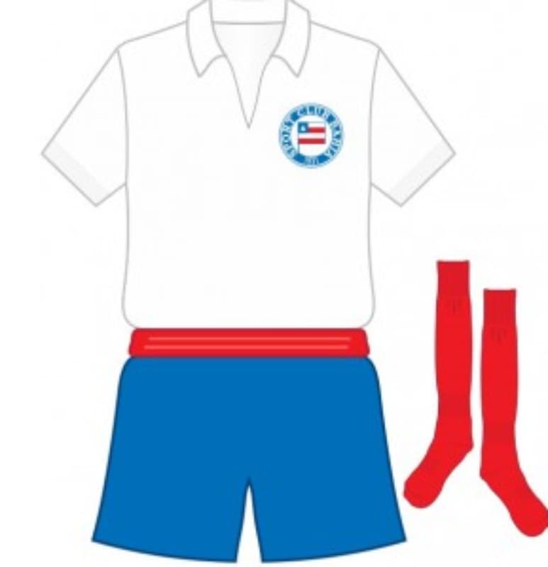 A primeira camisa do Bahia surgiu em 1931, com branco, azul e vermelho. Conheça a história, origem das cores e evolução do uniforme tricolor.